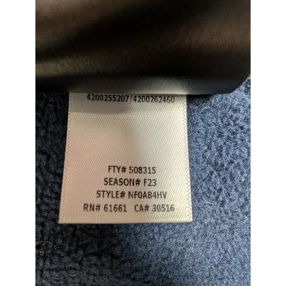 The North Face Men's Front Range Fleece Jacket Summit Navy Heather Size Large